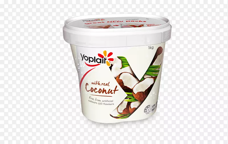 墨西哥酸奶Yoplait冷冻甜点-椰奶