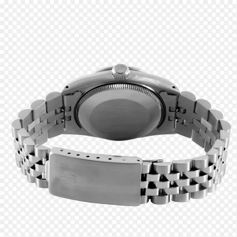 劳力士达特尼自动手表银-金属边框