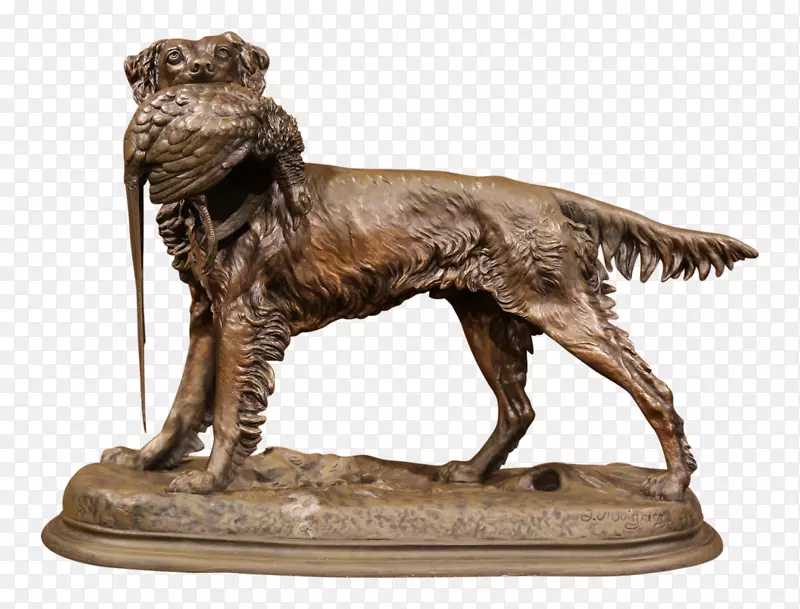 青铜雕塑狗繁育斯皮尔特