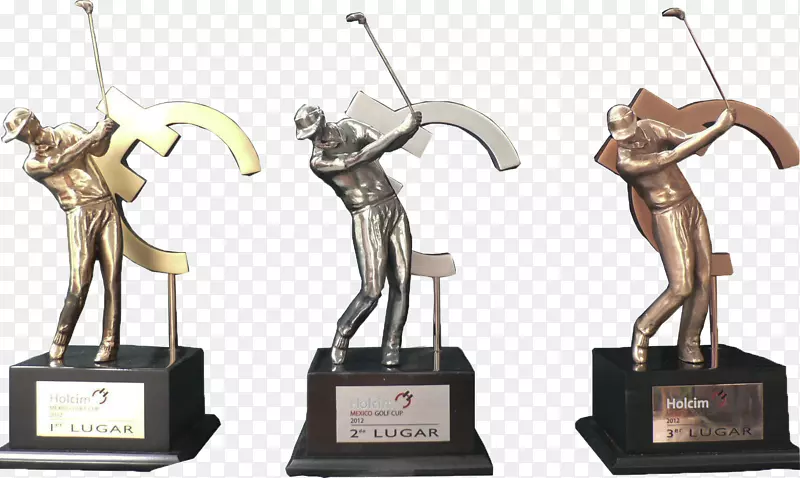 墨西哥高尔夫美洲豹雕像奖杯
