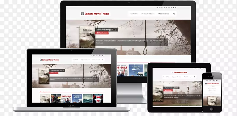 响应网页设计Joomla网站托管服务模板-餐馆杂志广告