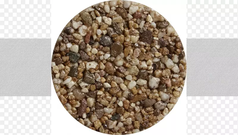 砾石材料混合物超级食品特性.天然结构