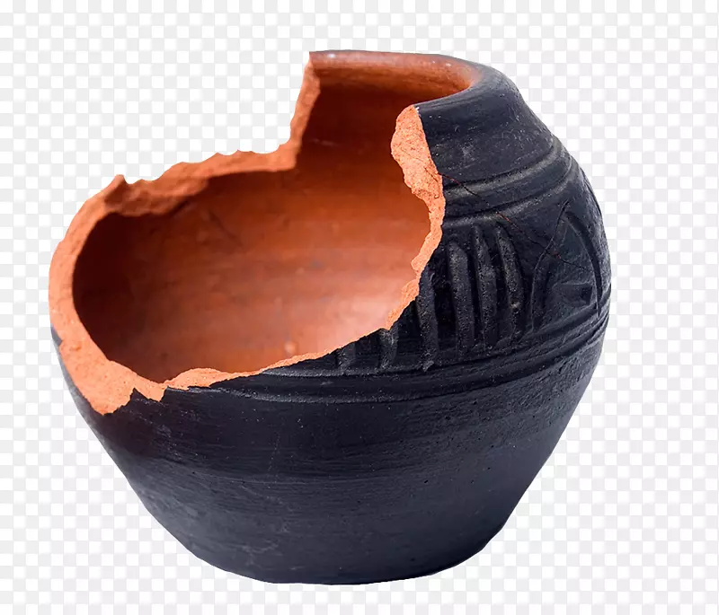 摄影粘土壶烹饪花盆Giara-粘土壶