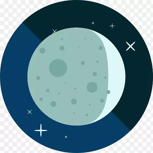 计算机图标月相厄斯特克瓦蒂埃天文-月球