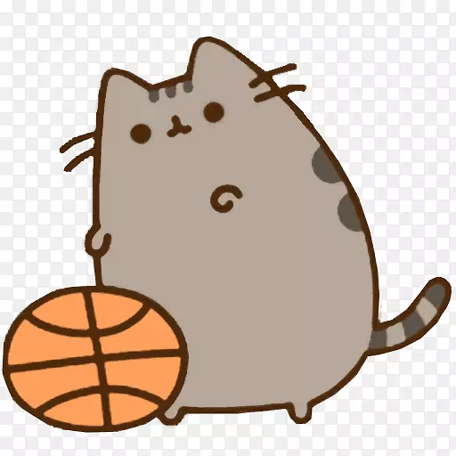釜山猫篮球贴纸