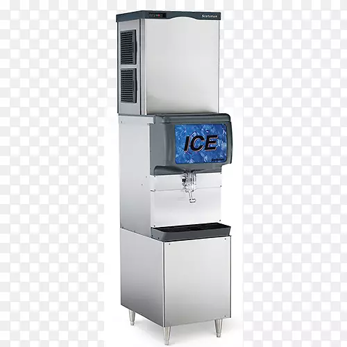 制冰机主要设备暖通空调制冷机-三个冰块