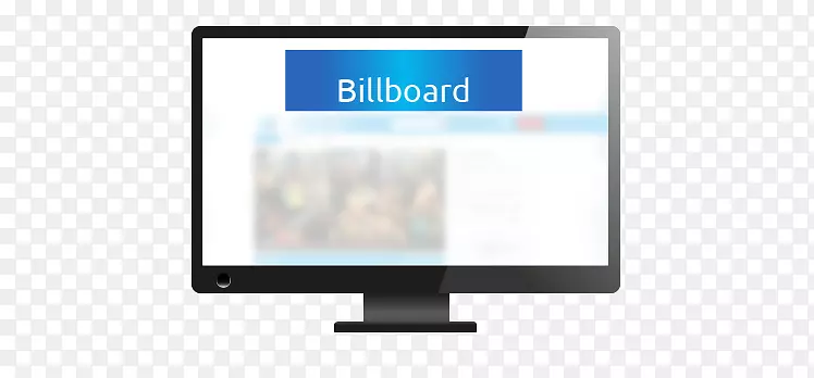 电脑显示器网页横幅显示广告多媒体宣传告示牌