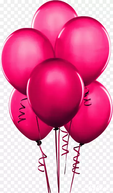 气球紫色生日派对-气球