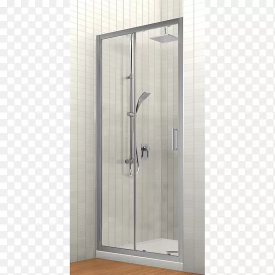 浴室推拉门玻璃管道-淋浴