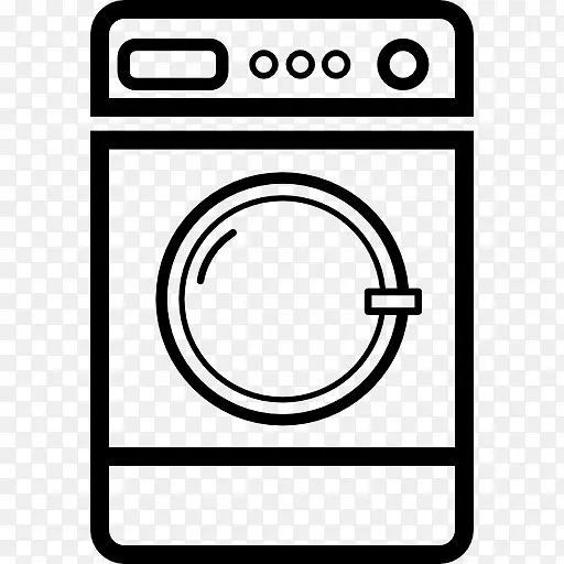 洗衣机洗衣符号电脑图标洗衣卡通