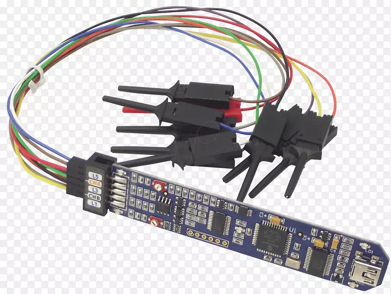 示波器网络电缆usb混合信号集成电路硬件编程器usb