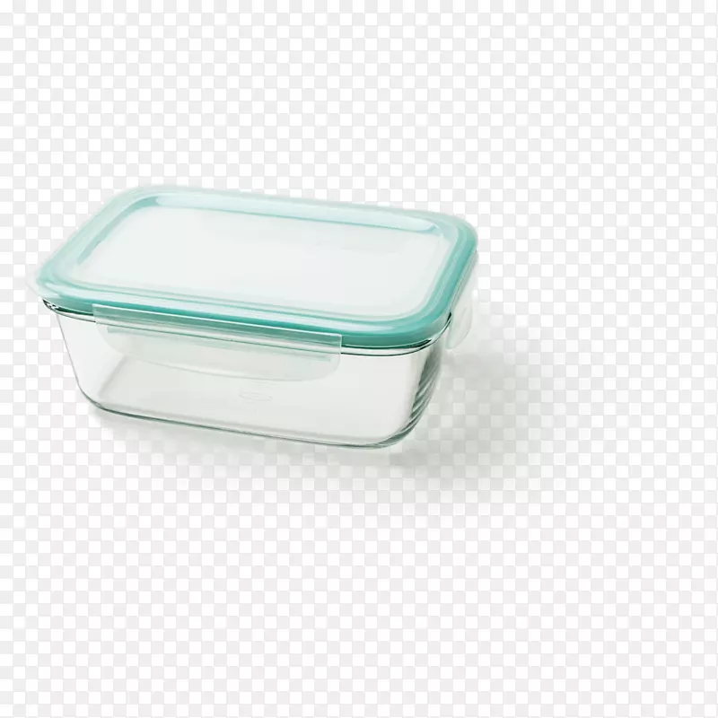 塑料食品储存容器玻璃盖子容器