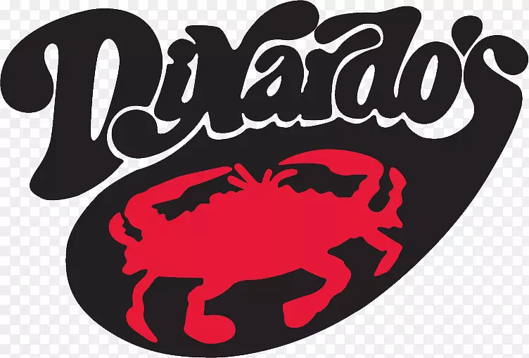 螃蟹标志DiNardo的著名海鲜餐厅-螃蟹