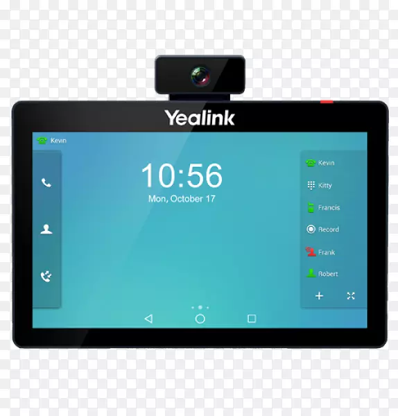 yalink sip-t58v ip电话平板电脑voip电话会话启动协议