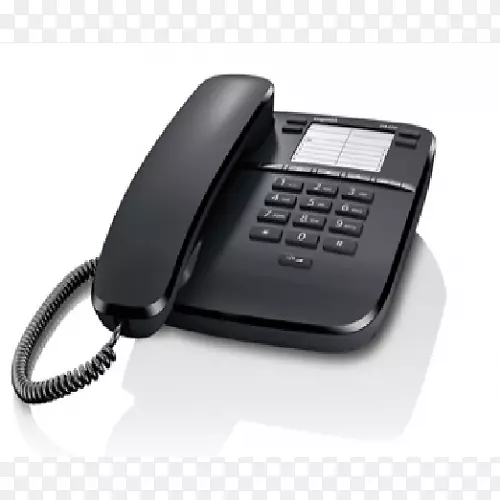 Gigaset通信Gigaset da 310电话家庭和商务电话模拟信号铃声按钮