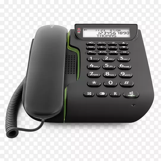 家庭电话答录机和商务电话