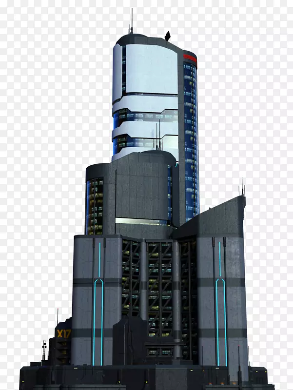摩天大楼公司总部高层建筑塔楼-摩天大楼