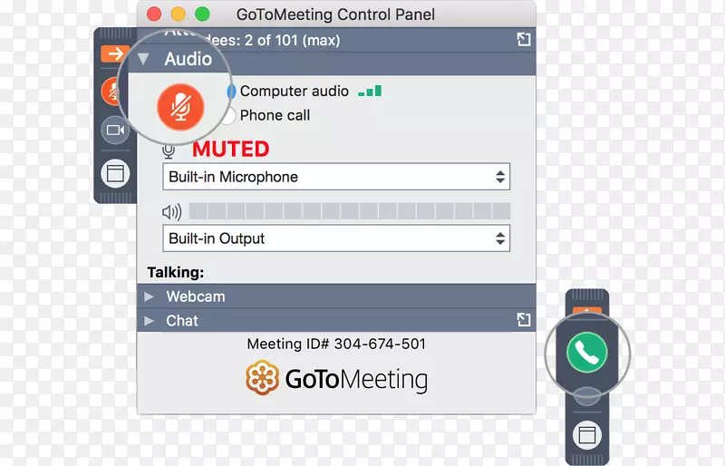 GoToMeeting网络会议LogMeIn公司网络摄像头