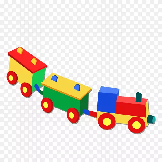 玩具火车和火车组男孩儿童派对-玩具