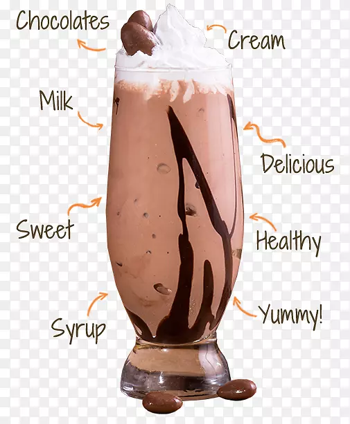 巧克力冰淇淋圣代奶昔咖啡麦芽牛奶冰淇淋