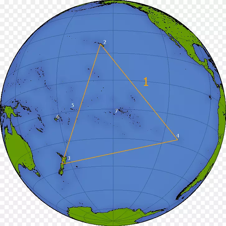 波利尼西亚三角夏威夷法属波利尼西亚地球