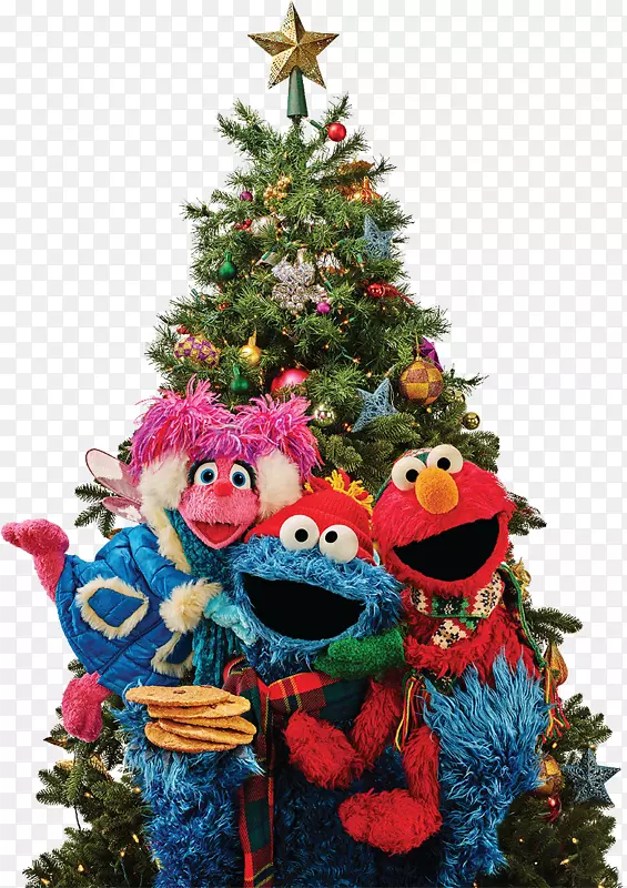 圣诞树，圣诞装饰品Elmo PBS-圣诞树
