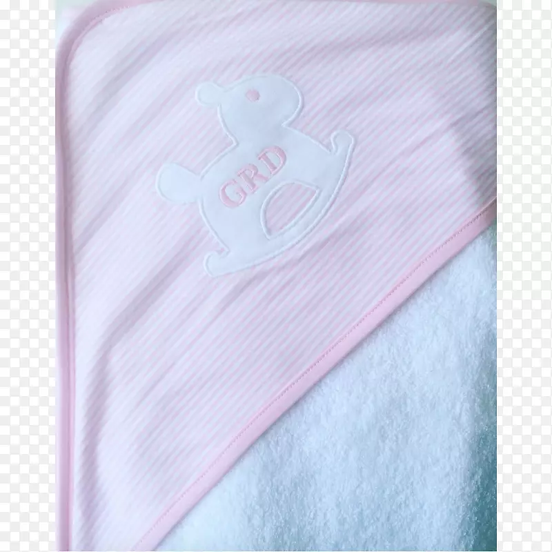 纺织品粉红m rtv粉红色婴儿毛巾