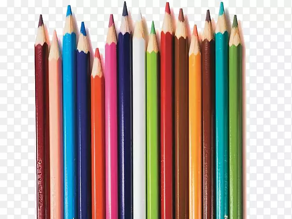 彩色铅笔书写工具
