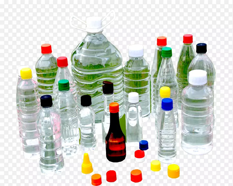 塑料瓶水玻璃液态水