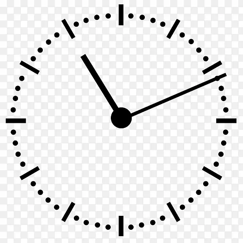 时钟表面时间模拟表剪辑艺术时钟
