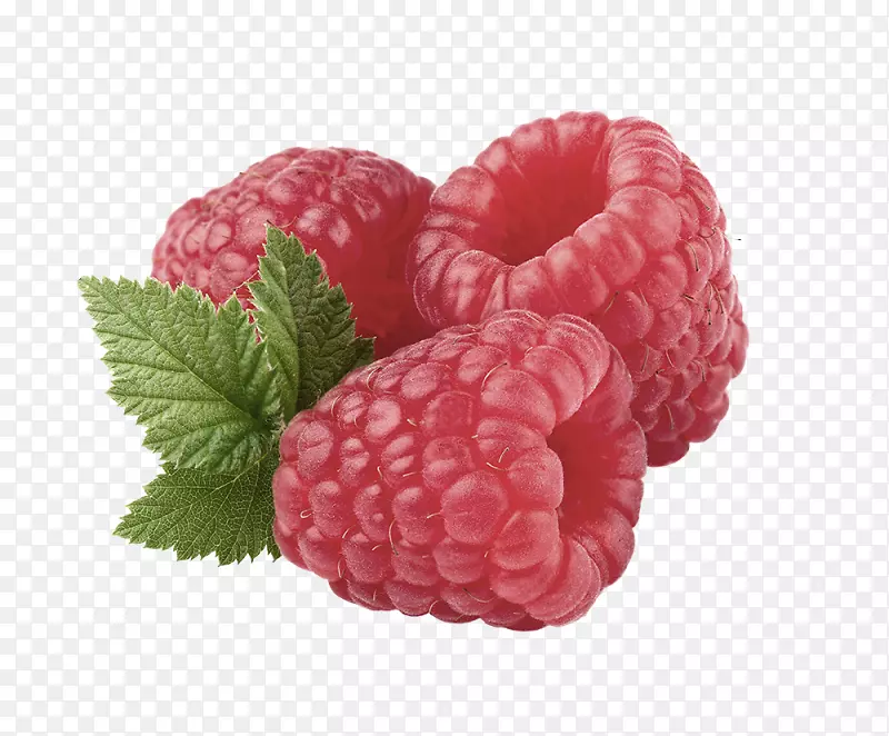 红树莓原料摄影剪贴画-覆盆子
