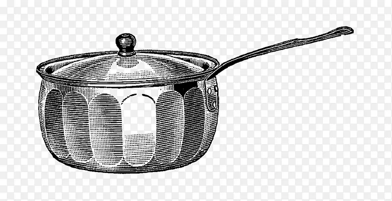 锅盖炒锅-厨房图例