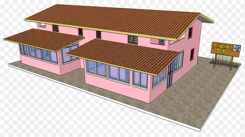 屋面物业住宅小区-设计