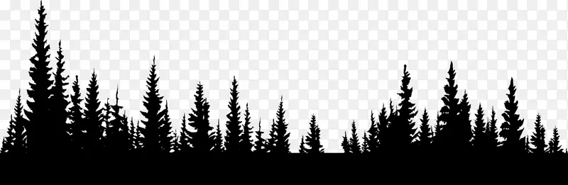 森林剪贴画-森林