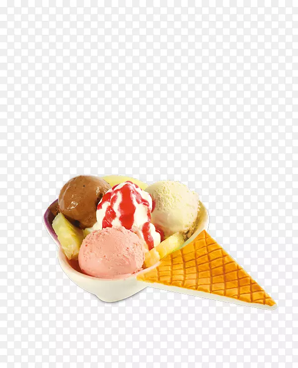 那不勒斯冰淇淋冰糕圣代-咖啡厅点菜菜单
