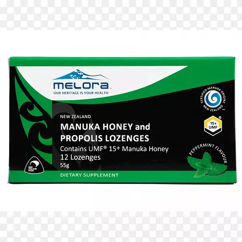 MāNuka蜂蜜咽喉含糖剂曼纽卡蜂胶-蜂蜜