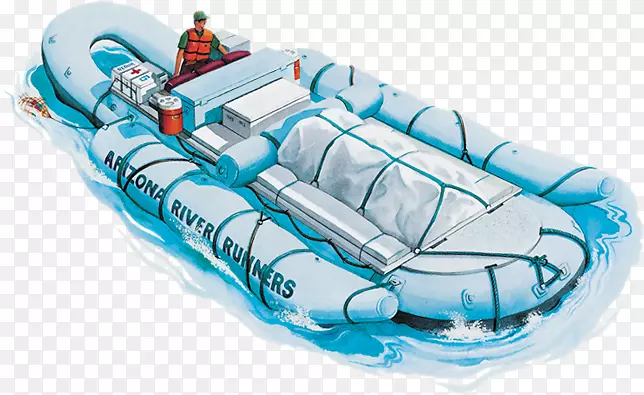 小船充气水塑料.河流和湖泊