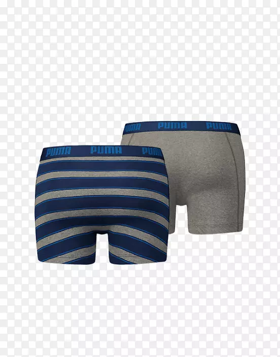 游泳短裤，蓝色内裤-六包腹肌