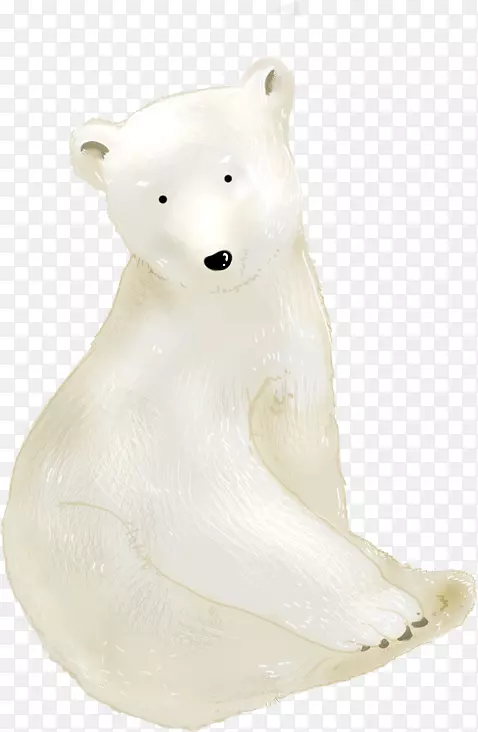 北极熊雕像-北极熊