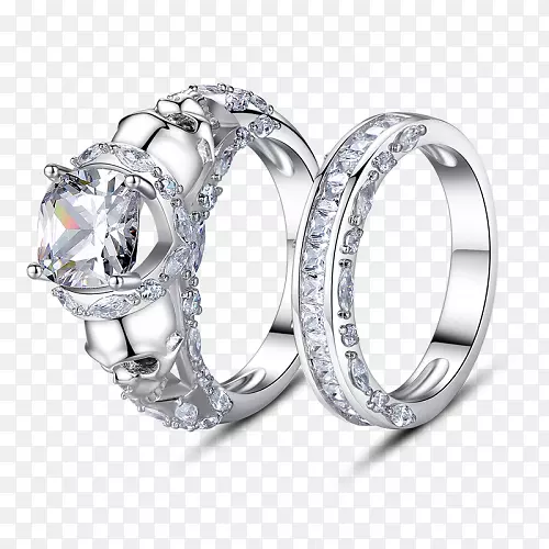 耳环魅力手镯结婚戒指珠宝戒指