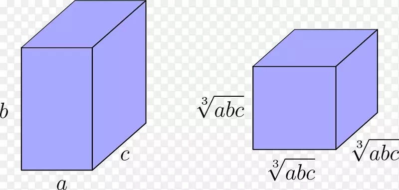 找到长方体立方体的体积，棱镜区域-长方体