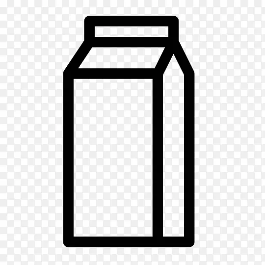 牛奶电脑图标纸箱饮料-牛奶