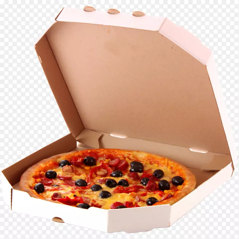 披萨盒素食料理西西里披萨