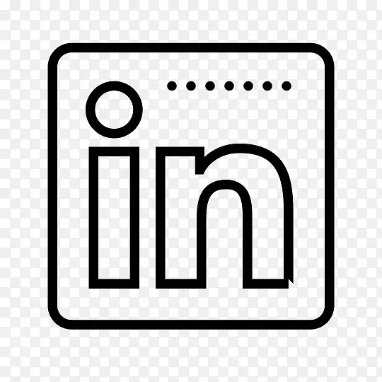 社交媒体电脑图标LinkedIn社交网络-社交媒体