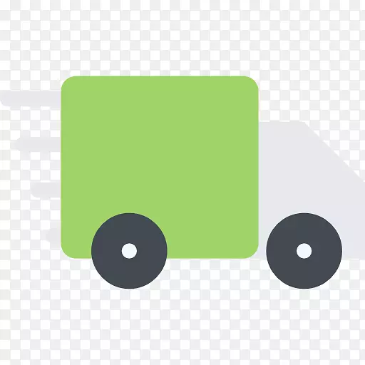品牌销售字体-送货卡车