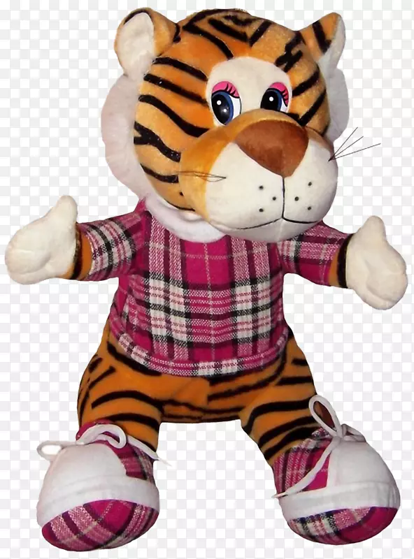 老虎毛绒玩具及可爱玩具狮子下载-老虎