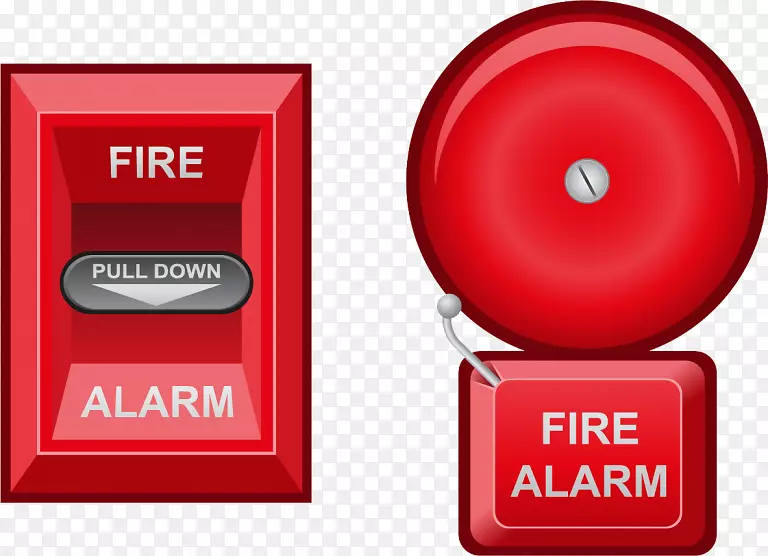 火灾报警系统安全警报系统报警装置防火报警控制板-火警