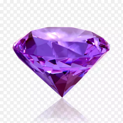 钻石色宝石紫色钻石作为投资钻石