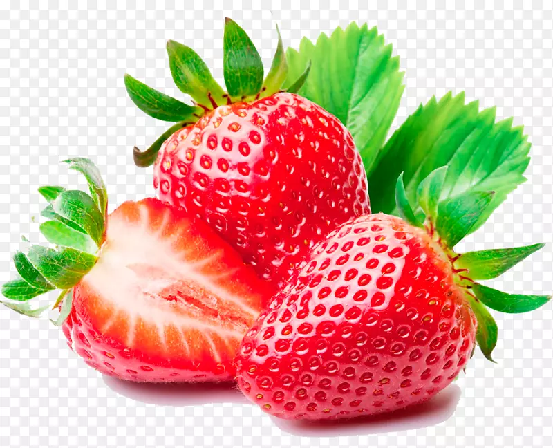 草莓汁奶昔草莓派果酱糖果果汁
