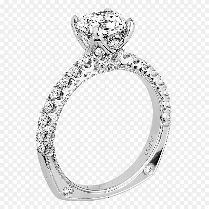 结婚戒指订婚戒指珠宝创意结婚戒指